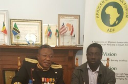 Article : AFRIQUE DU SUD/DIASPORA AFRICAINE  Le Roi Mthimkhulu III soutient la cause des migrants africains